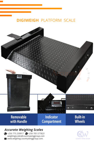 Platform scales with repeatable accuracy for longer useful