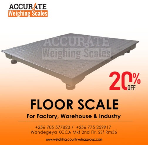 warehouse industrial floor weighing scales in Kampala