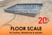 industrial checked floor scales ramped up to 1 ton, 3 tons