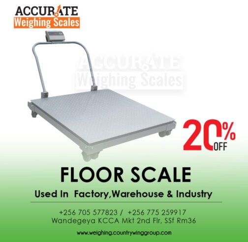 Advanced long lasting 300kg floor weighing scales