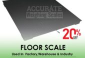 Heavy loading commercial weight floor scales