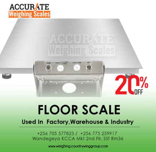 accessible general purpose industrial floor weight scale