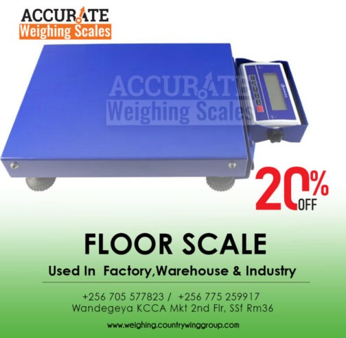 floor scale designed for industrial rugged counting task