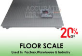 pole mounted ware housed floor weight scale