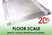 reliable superior designed commercial floor weight scale