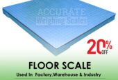 Simple floor scale of dynamic weighing solutions