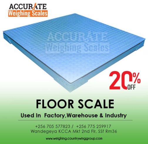 Simple floor scale of dynamic weighing solutions