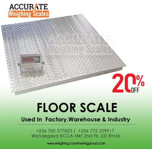 intelligent highly accurate commercial floor scale