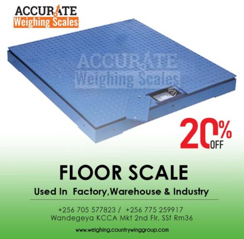 textured surface floor weight scale to provide stability