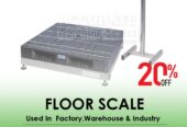 pole mounted versatile floor scale at supplier