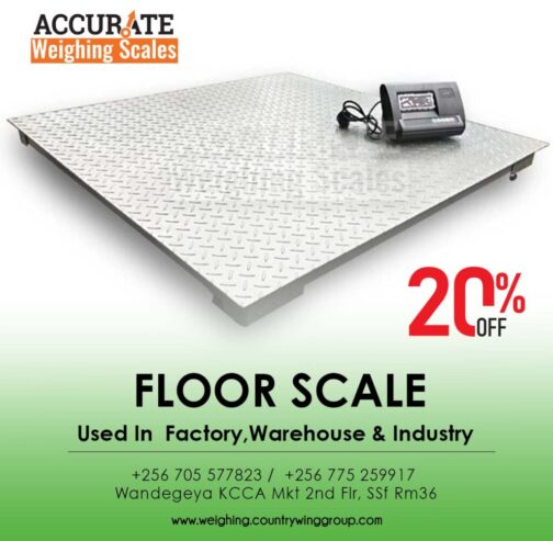 percentage weighing and counting floor weight scale