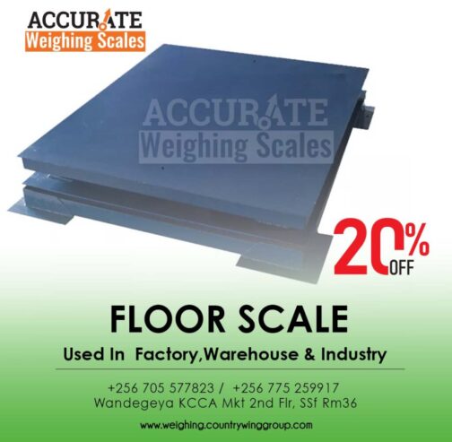 floor weight scale compatible with several indicators