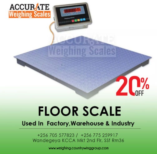 low cost robust verifiable floor weight weighing scale