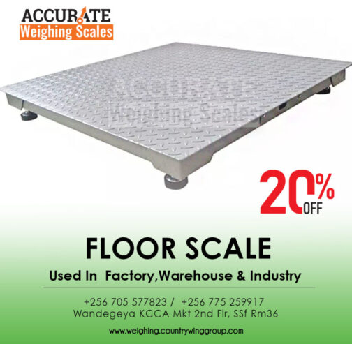 sturdy stainless applicable commercial floor weight scale