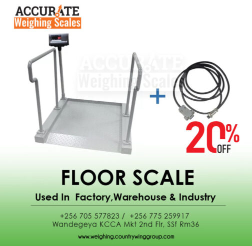 Floor weighing scales suitable in rural areas