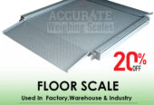 Supplier of double-checked floor weighing scales