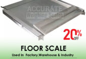 strong floor weight scale with large base at supplier