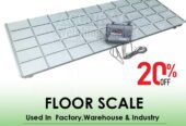 floor scale with a maximum weighing range of up to 200 kg