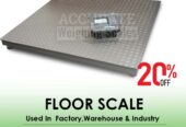 floor scale designed with features suited to demanding