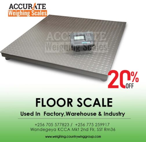 floor scale designed with features suited to demanding