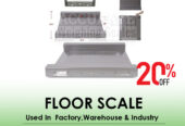 Purchase floor weighing scale that easily access read