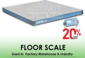 sturdy stainless applicable commercial floor scale