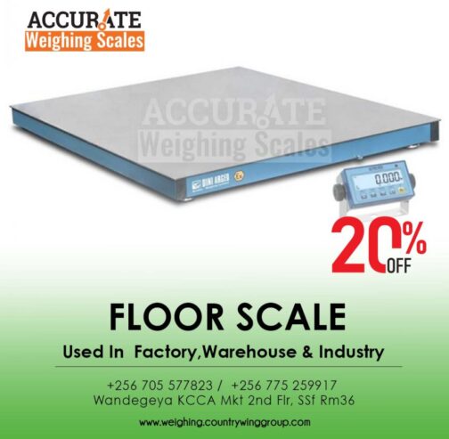 sturdy stainless applicable commercial floor scale