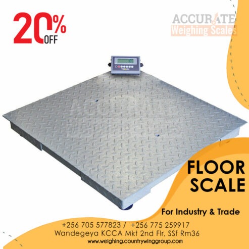 UNBS Certified platform Floor scales in Kampala