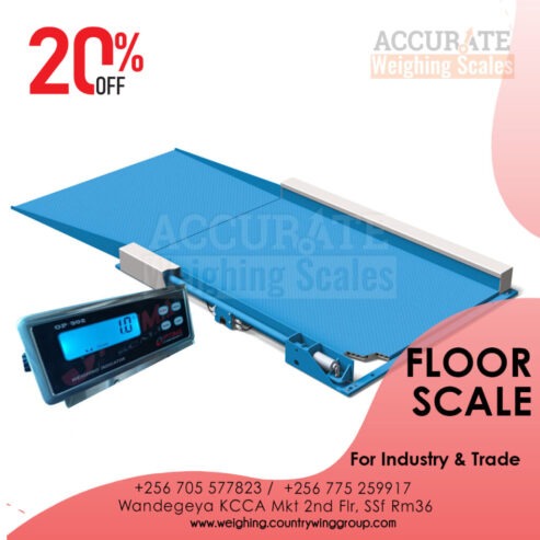 Floor scales for wet environments in Kampala Uganda