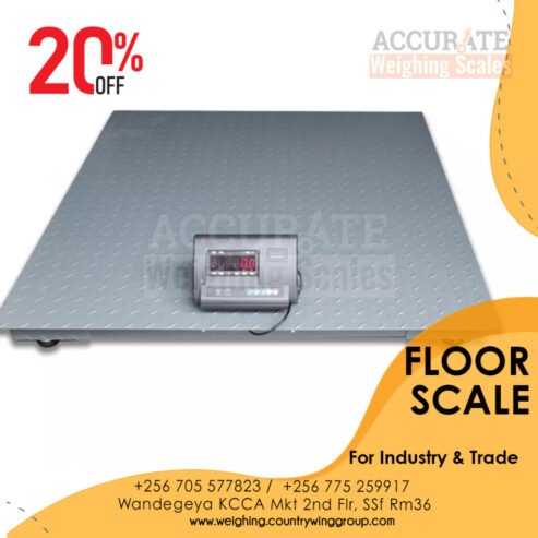 Floor scale industrial weighing scale 1 ton in Kampala