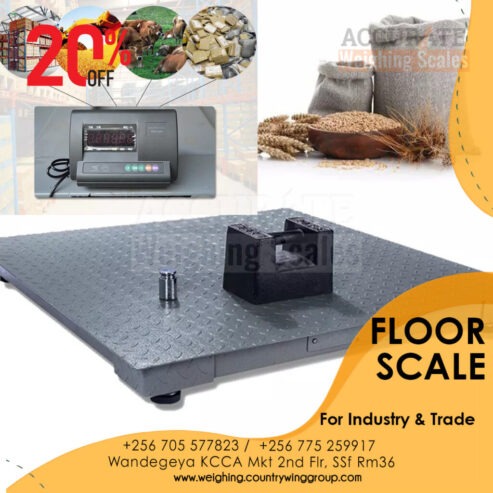 Trusted sellers of Floor weighing scales in Kampala Uganda