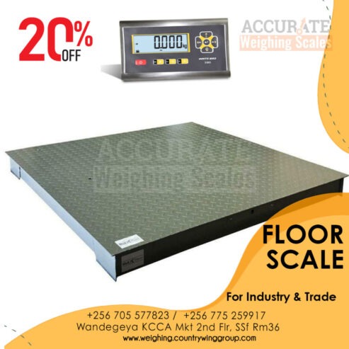 Weight floor weighing scales for industries in Uganda