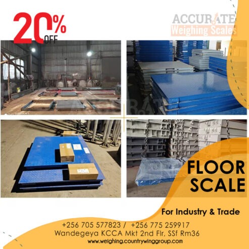 UNBS certified heavy duty Floor weighing scales in Kampala