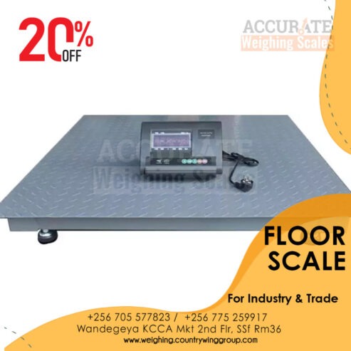 Best floor weighing scales 1 ton for industrial in Kampala