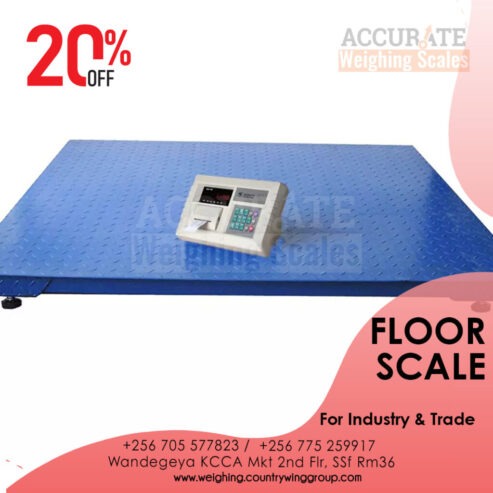 Electronic Industrial floor weighing scales in Uganda