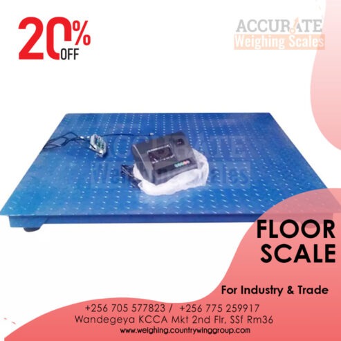 Accurate heavy-duty floor weighing scale in Uganda