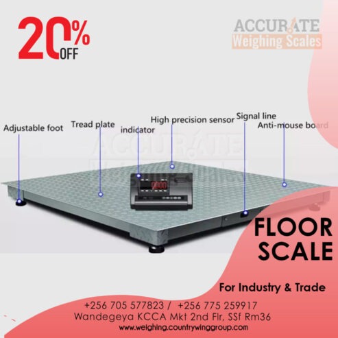 Electronic Floor weighing scales supplier in Uganda