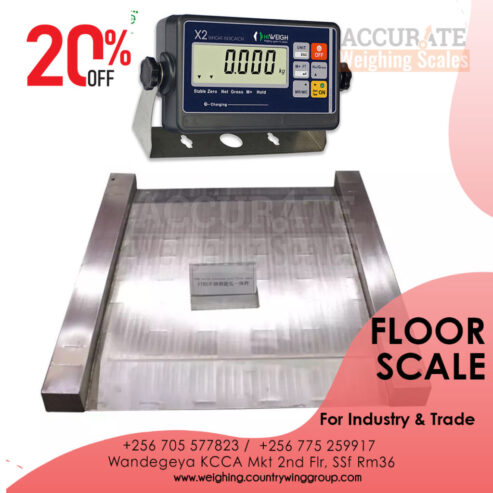 1 ton Accurate Floor scales in Kampala Uganda