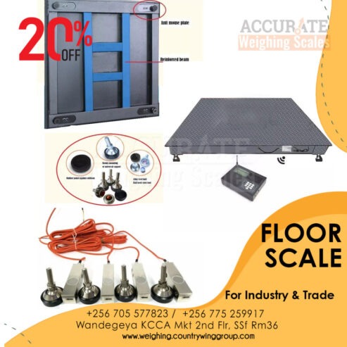 Trusted Supplier of Floor weighing scales in Uganda