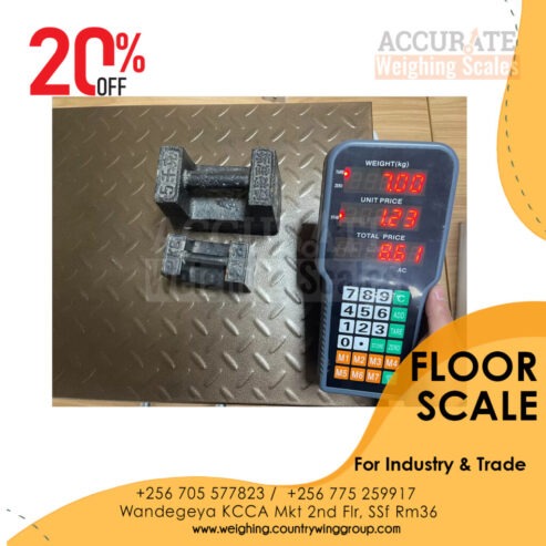 Certified Supplier of Floor weighing Scales in Uganda