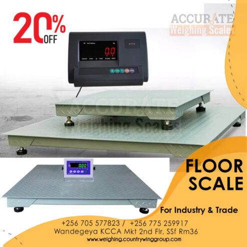 Reliable Floor scales certified supplier in Kampala Uganda