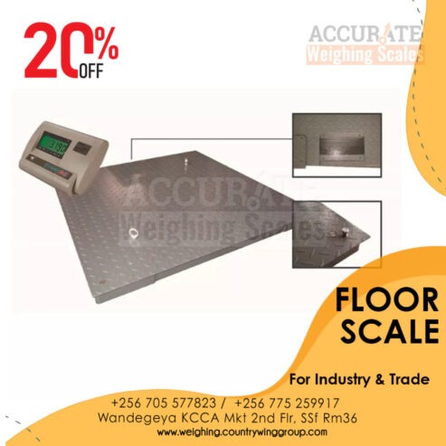 Industrial Floor weighing scales for sale in Kampala Uganda