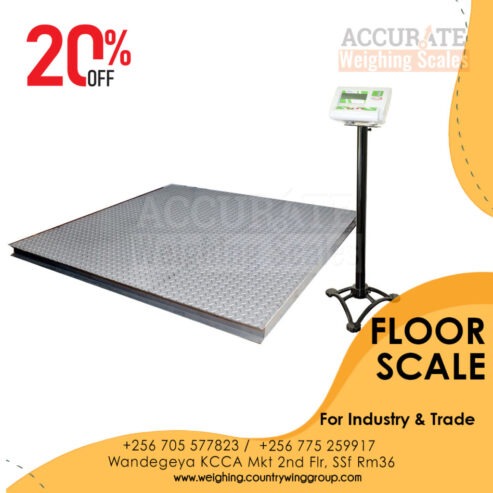 Accurate Weighing Floor Scales 350kg in Kampala Uganda