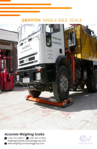 vehicle axle scales with capacity up to 30 tons