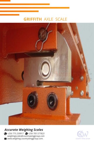 axle trucks wheel weigher with easy lock and off ramps