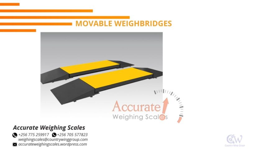 Flexible road truck weighbridges in Kampala