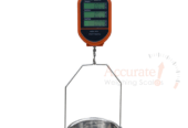 Rugged structure crane weighing scales with 3*AA batteries