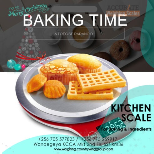 Cook like a professional with kitchen scale