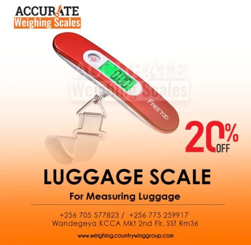 Electronic luggage weighing Scale 50kg LCD display Kampala