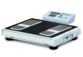 Flat compact designed platform scales with perfect sizes